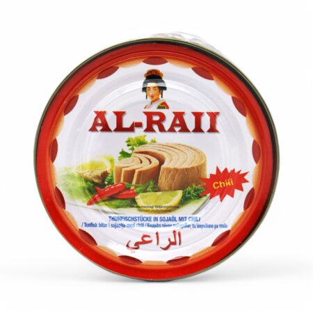 al raii thunfischstücke in sojaِl in chili 160g