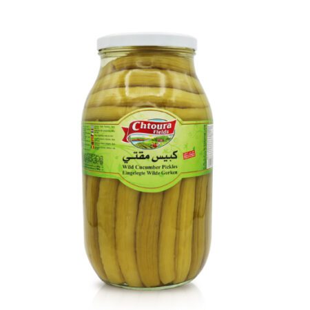 chtoura  pickles wild cucumbers 1900g