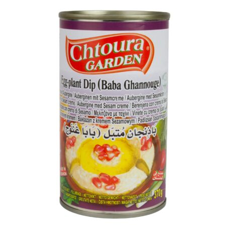 chtoura garden baba ghannouge (aubergine med sesam creme) 370g