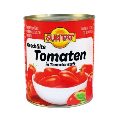 suntat tomaten in tomatensaft geschilt 400g