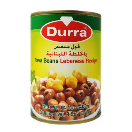 durra fava beans with chickpeas 400g+75g free