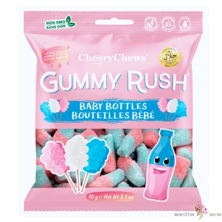 Gummy rush baby bottels 80g