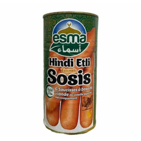 esma hindi etli tavuk sosis 550g 6pcs