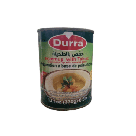 durra hommus with tahini (chickpeas dip with sesam pate) 370g