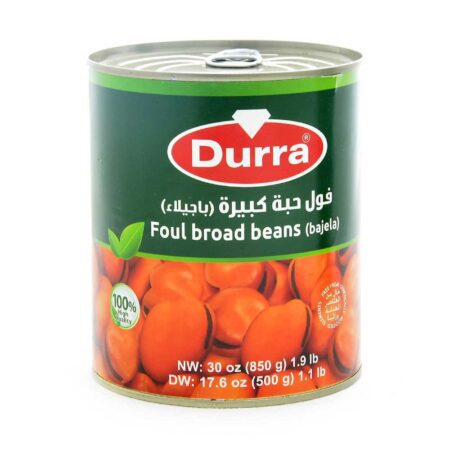 durra  cooked broad beans in brine (bajella) 800g