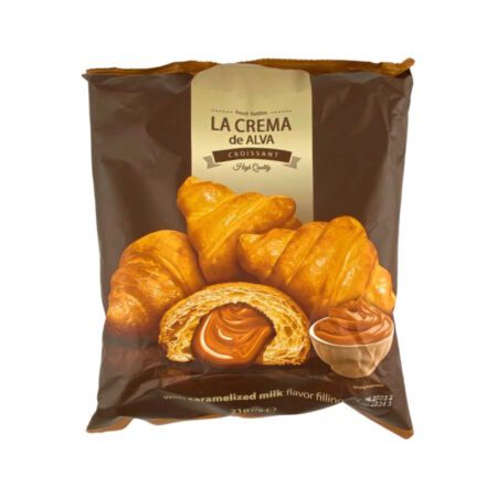 La Crema De Alva Croissant Caramel Cream Filling 210g