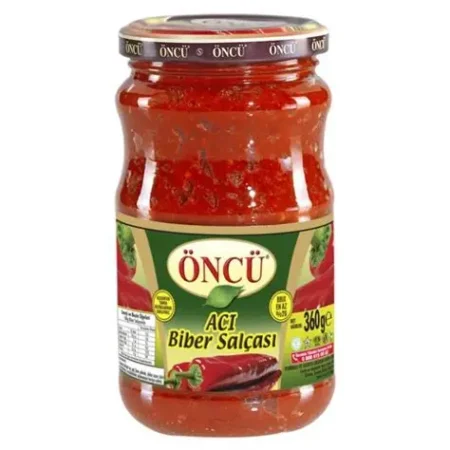 oncu aci biber salcasi 360g