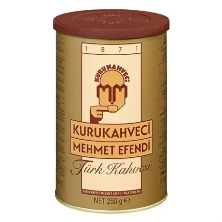 Turkse koffie kurukahveci mehmet efendi turk kahvesi 250g