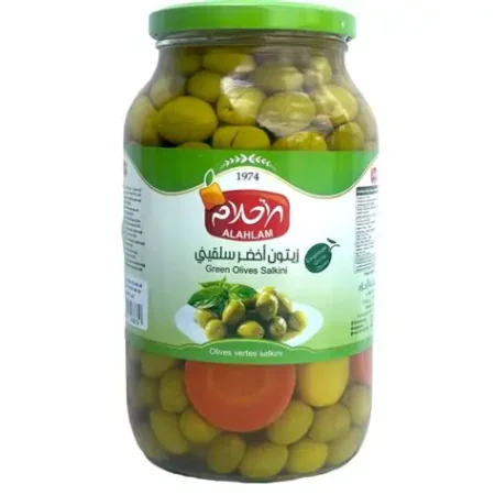 زيتون أخضر الأحلام سلكيني 2كغ