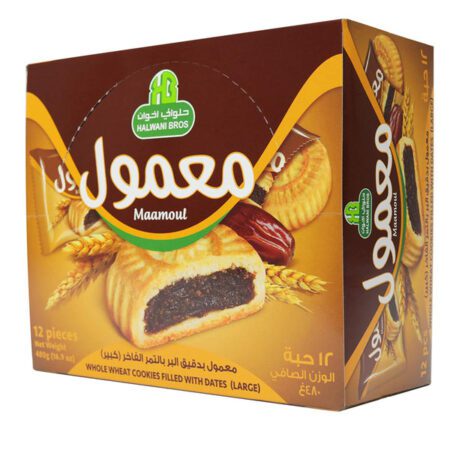 الباشا معمول محشو بالتمر (40غ × 12 قطعة)