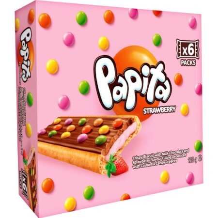 Papita strawberry (6pcs) 120g
