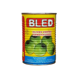 bled conserves ontpitten groen olijven 920g
