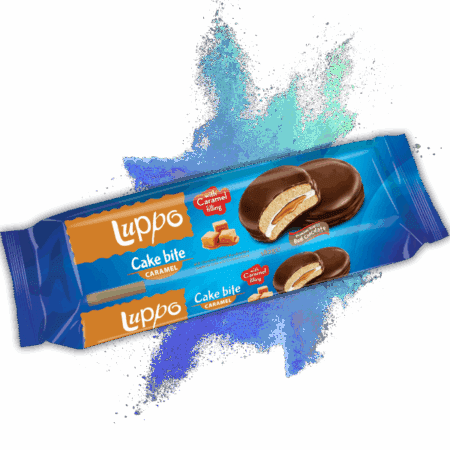 Luppo cake bite  caramel 182g (7pcs)