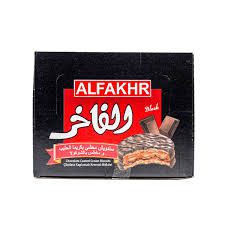 Alfakhr milky chocolate coated cream biscuits 45g