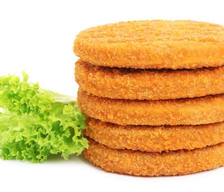 Crispy chicken burger 4 stuks 360g