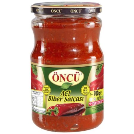 oncu aci biber salcasi 700g
