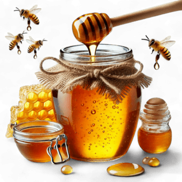 flower honey natural honey 350g