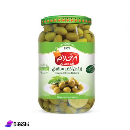 زيتون أخضر بلدنا سلكيني 660غ